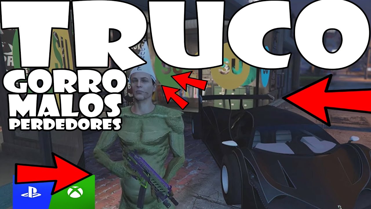 COMO GUARDAR GORRO DE MALOS PERDEDORES PARA SIEMPRE FACIL SIN AYUDA EN GTA 5 ONLINE PS4 PS5 XBOX PC