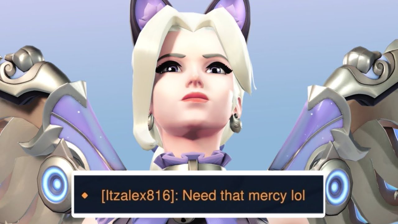 First PC Lobby On Console 💛 | Console Mercy Main &ndash; Overwatch 2