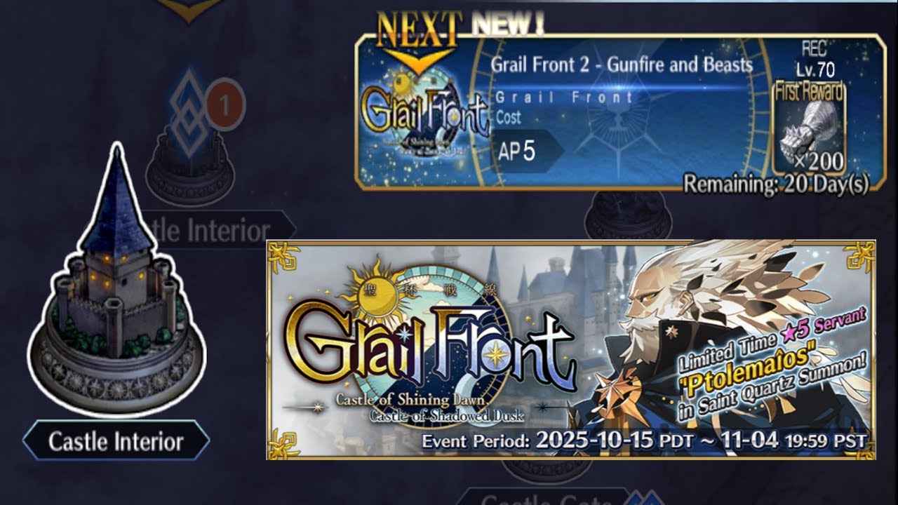 [Fate GO NA] Grail Front 2 - Gunfire and Beasts | Grail Front 2025