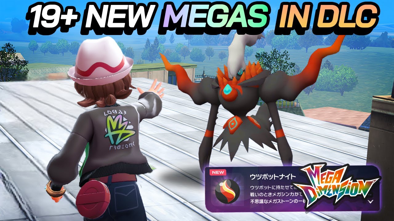 POKEMON NEWS! 19+ NEW MEGA EVOLUTIONS in Mega Dimension DLC for Pokemon Legends ZA