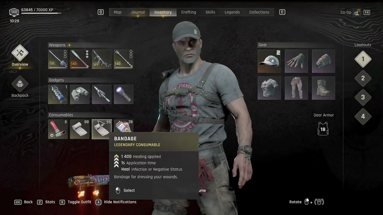 Dying Light The Beast, Crafting 8k Plus Flamethrower Ammo