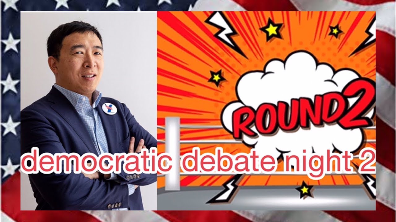 2020 Democratic Debate Night 2 Andrew Yang