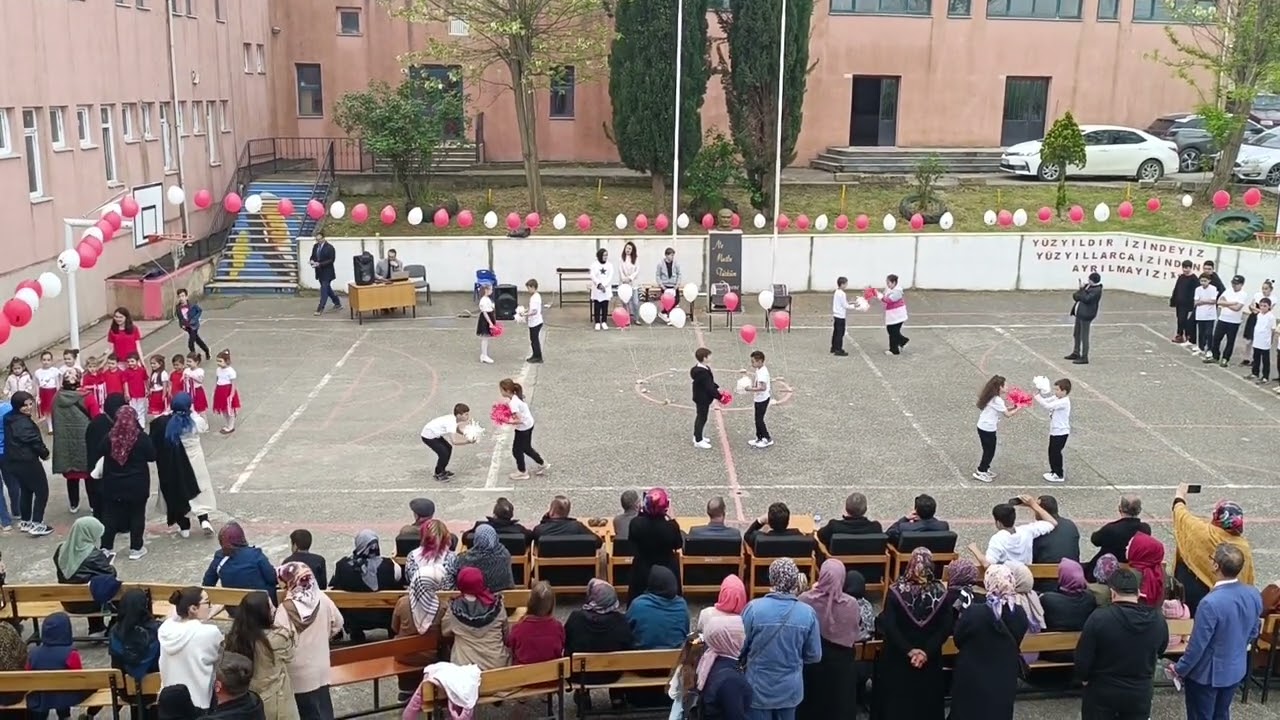 GÖLKÖPRÜ İLKOKULU KIRMIZI BEYAZ 23 NİSAN GÖSTERİSİ 2024