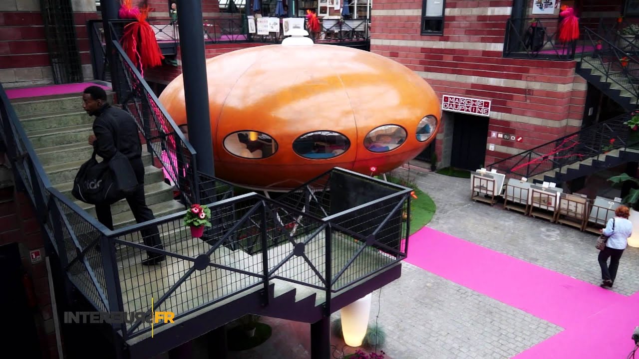 Design retrofuturiste avec la Futuro House