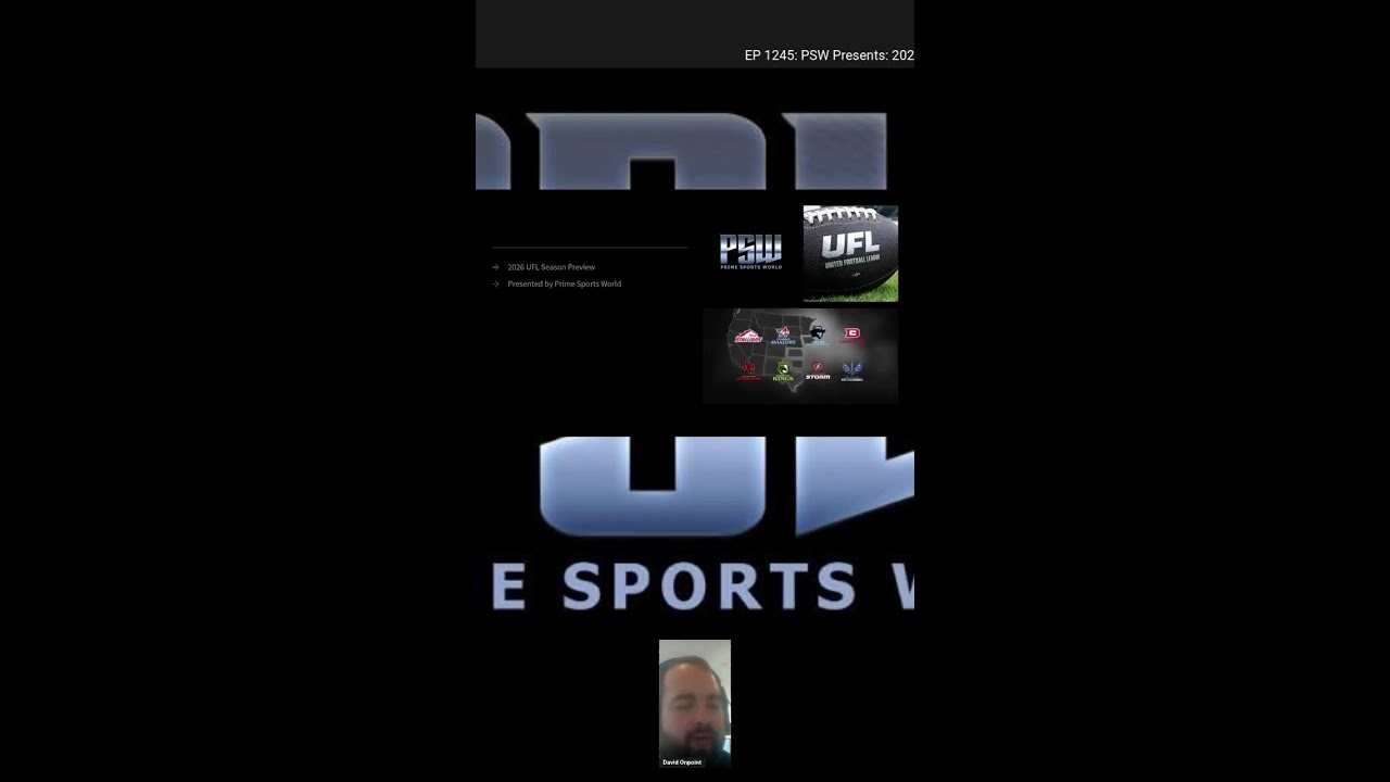 EP 1245: PSW Presents: 2026 UFL Season Preview 📱