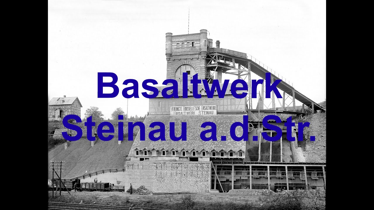 Rousselsches Basaltwerk Steinau, im Ohl