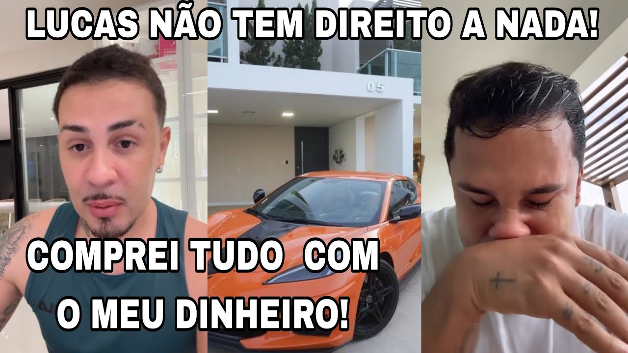 Carlinhos Maia diz que Lucas não tem direito a NADA: 
