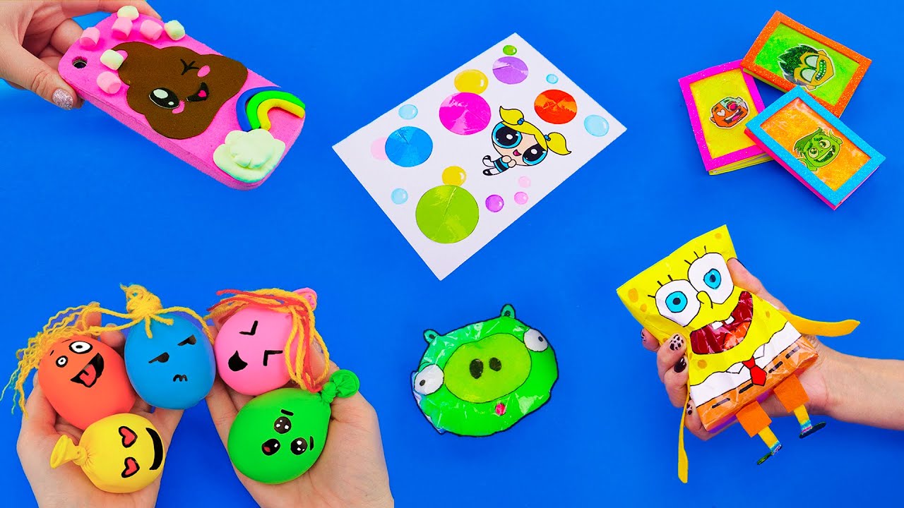 DIY FIDGET TOYS IDEAS 😜 Viral TikTok Fidgets ANTI-STRESS