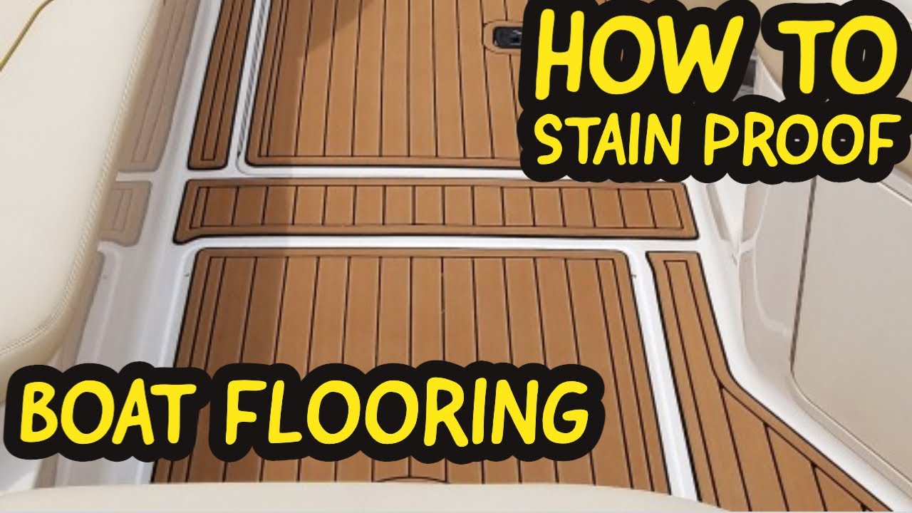 Seadek Marinemat Aqua Marine Gatorstep - CAN it be STAIN Proofed ? EVA Foam @303Products
