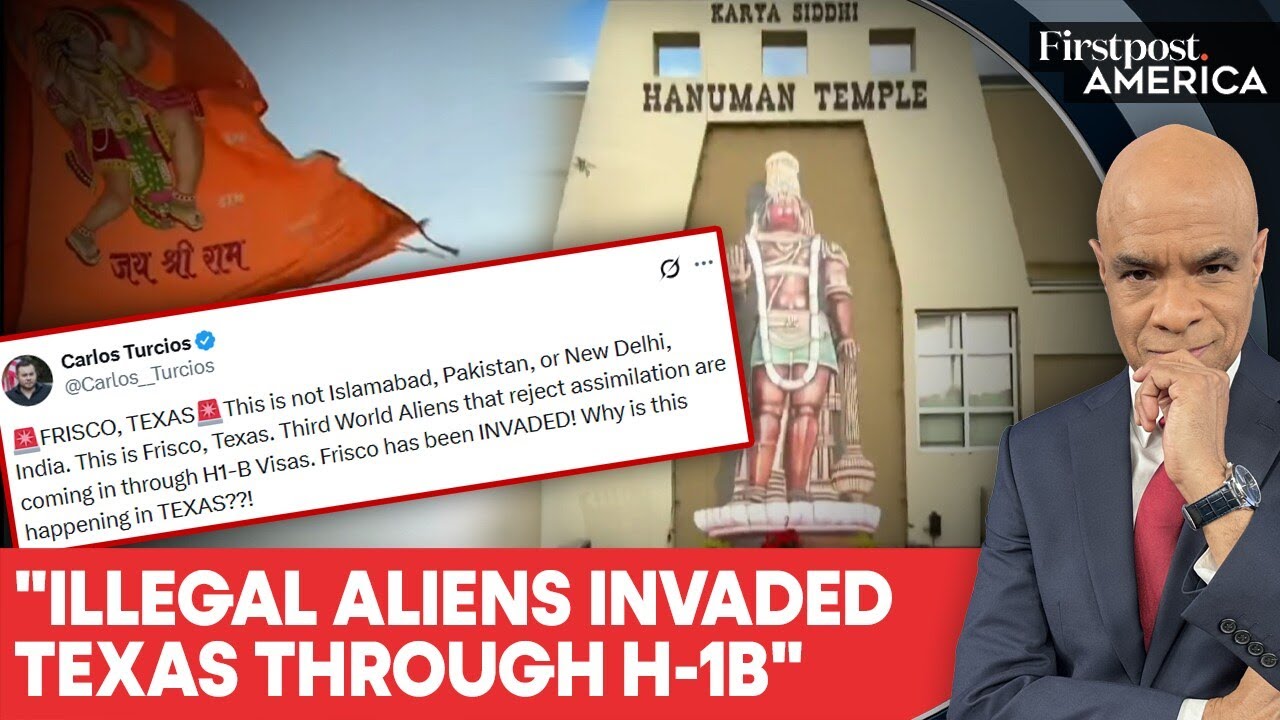 Conservative Activist Targets Hindu Temple In Texas, Posts Anti-H1B Comment | Firstpost America