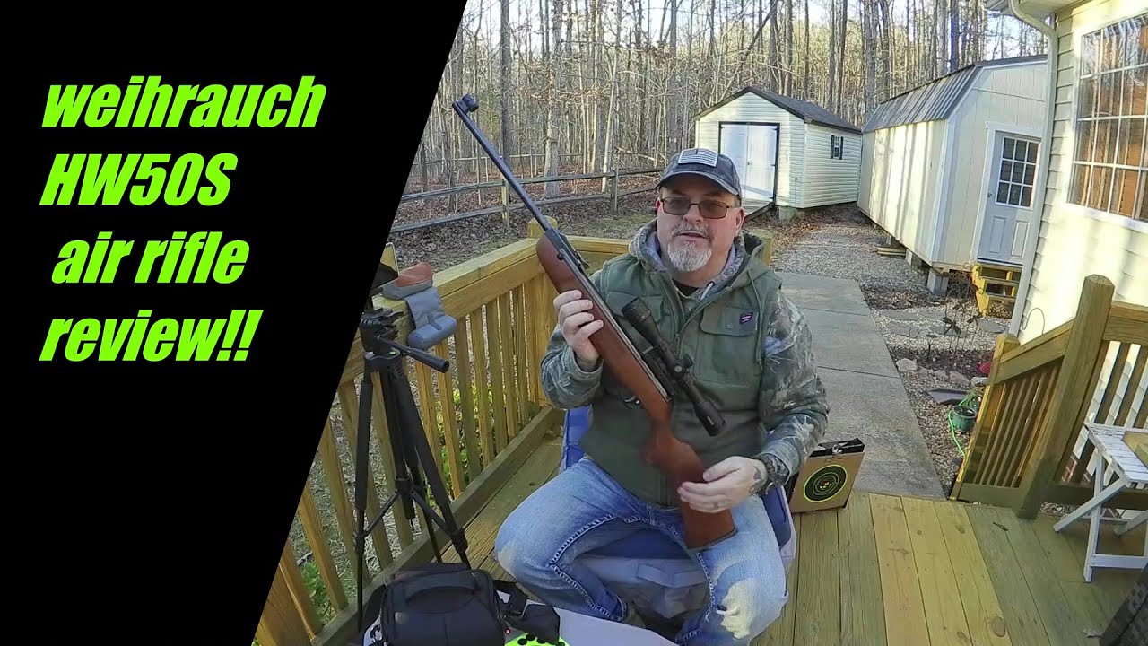 Weihrauch HW50S air rifle review!!#weihrauch #airgunsofarizona #pyramydair