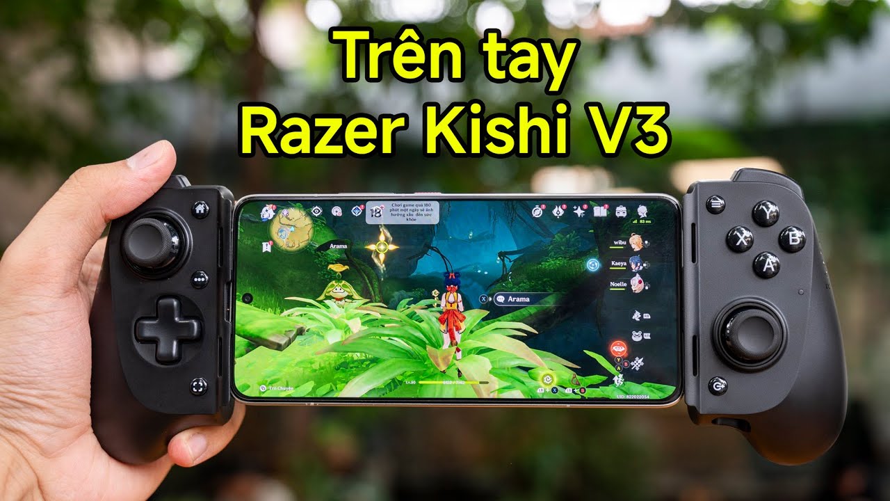 Trên tay Razer Kishi V3: Tay cầm chơi game điện thoại, tiện lợi, cao cấp và chỉnh chu