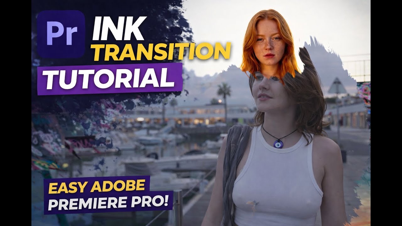 Adobe Premiere Pro Tutorial Ink Transition Tutorial