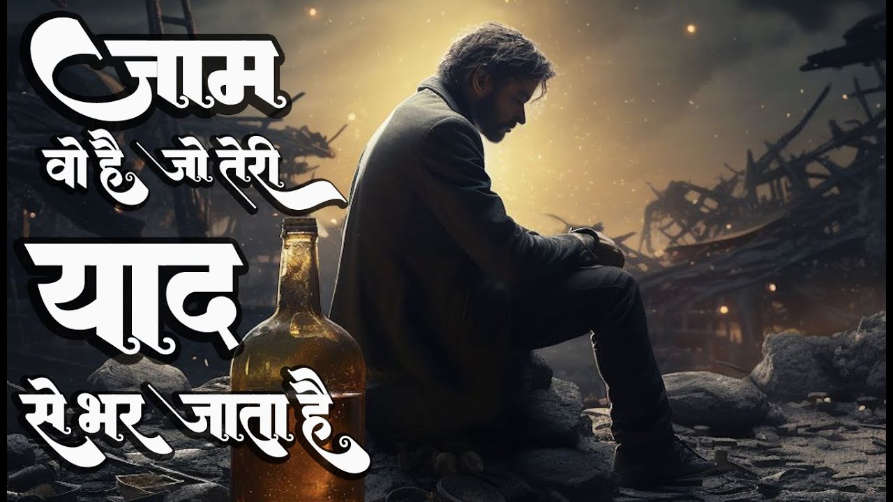 Jham Wo He Jo Teri Yad Se Bhar Jata He / New Hindi Sharabi Song / #sharabisong 2026