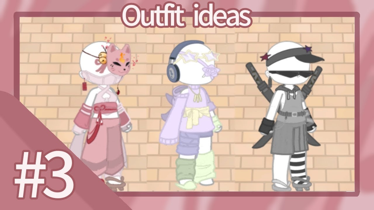 • Outfit ideas (pt 3) • / Gacha Online tutorial / Roblox