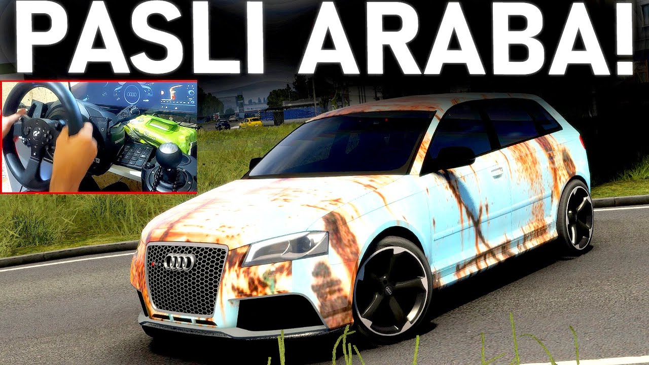 BANU HANIMIN PASLI ARABASI! - PASLI AUDİ'Yİ YAPTIRDIK PEMBEYE KAPLATTIK - ETS 2 Mod T300RS GT