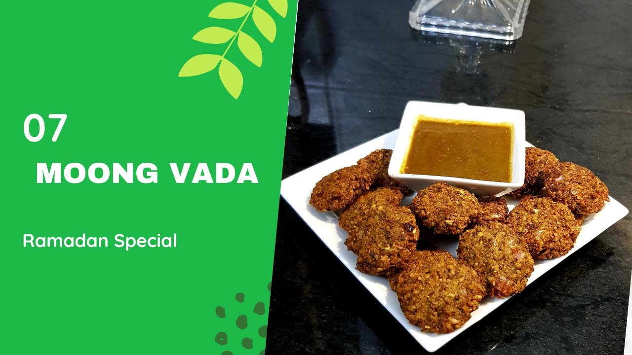Moong Vada | Ramadan Special | Malayalam Video | English Subtitles | Samha's Kitchen