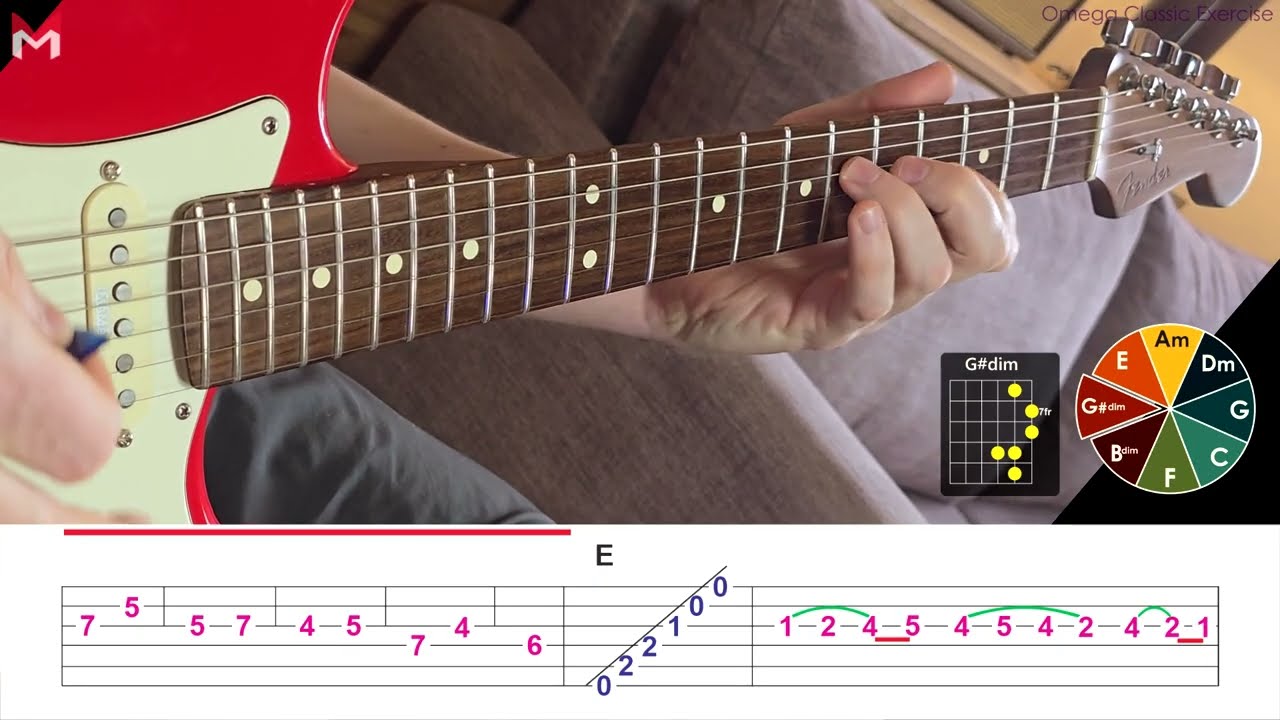 Guitar Exercise Top 2024 Omega Classic #guitar #guitarplayer #guitarist #gitar #gitarcover