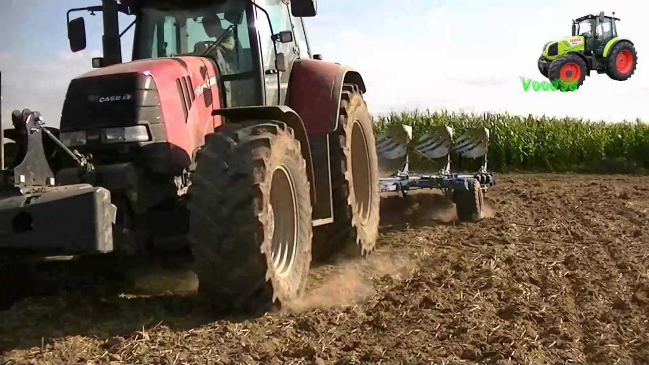 Orka 2012 II Claas Ares 696 RZ EurOpal 5 vs. Case 175 CVX Lemken Juwel 8