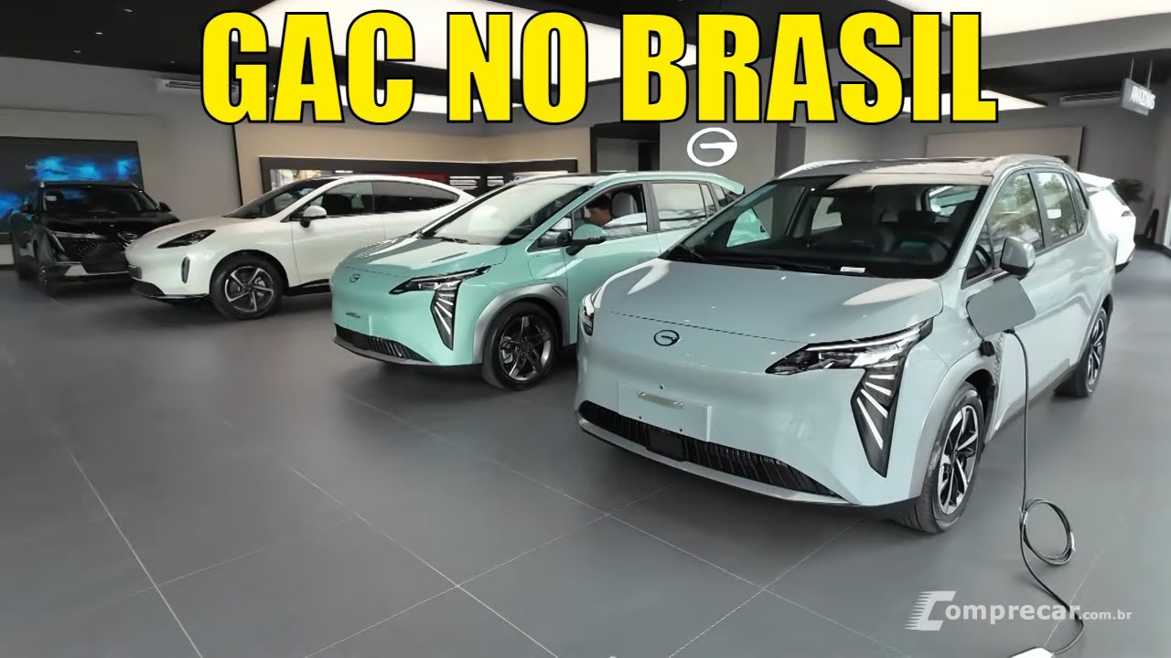 Primeiros modelos da GAC para o Brasil
