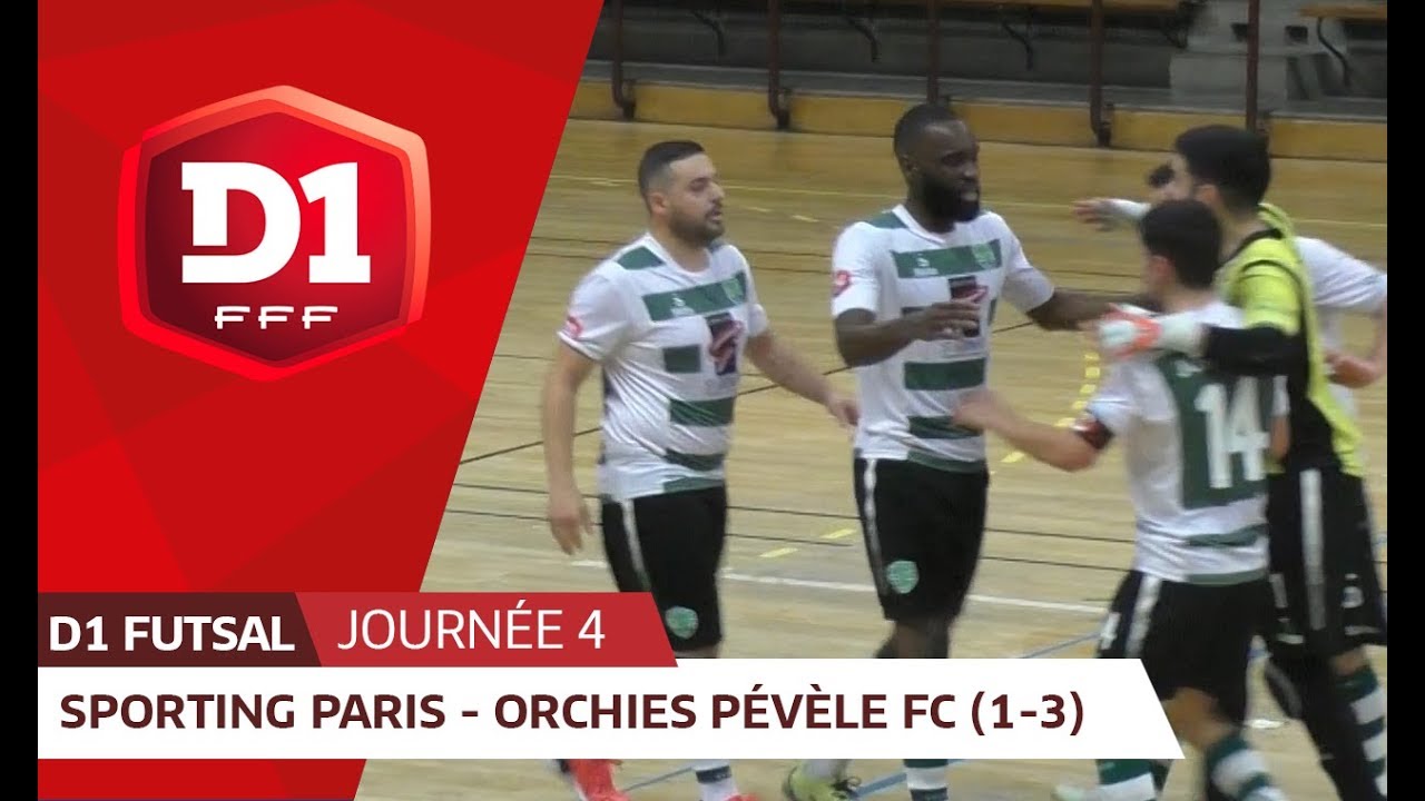 J4 : Sporting Paris Futsal - Orchies Pévèle FC (1-3)