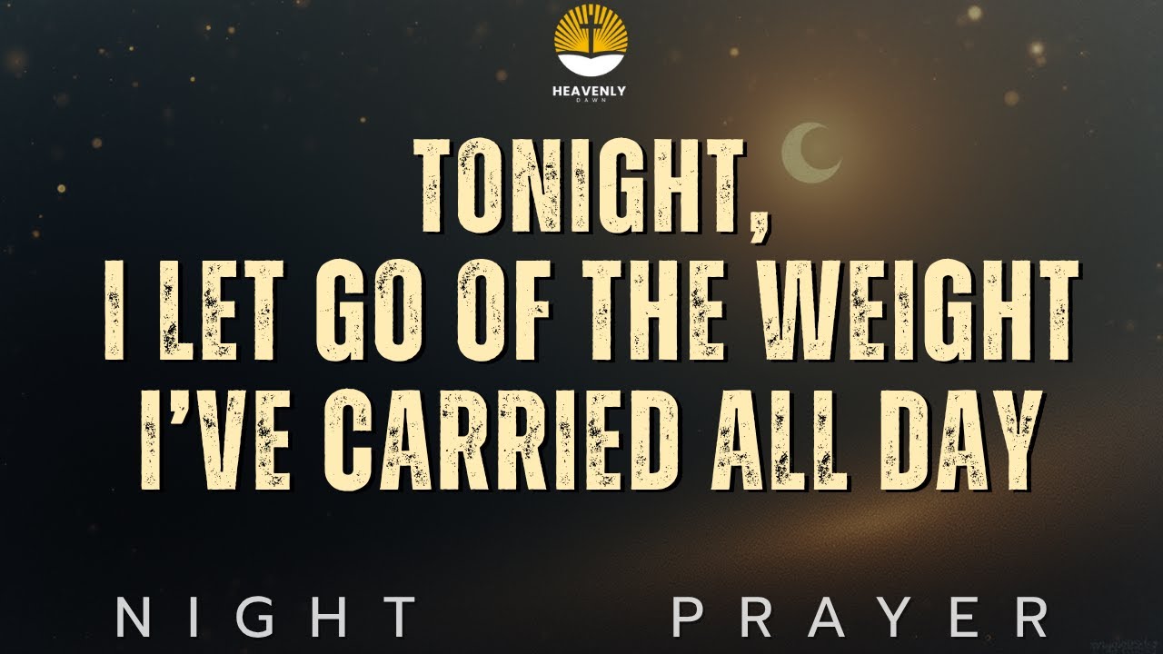 Lord, Forgive Me for My Mistakes Today | Night Prayer for a Clean Heart