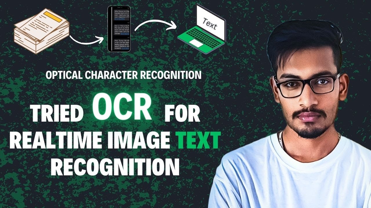 Python Project - Realtime Image Text Extraction (Optical Character Recognition) #machinelearning #ai