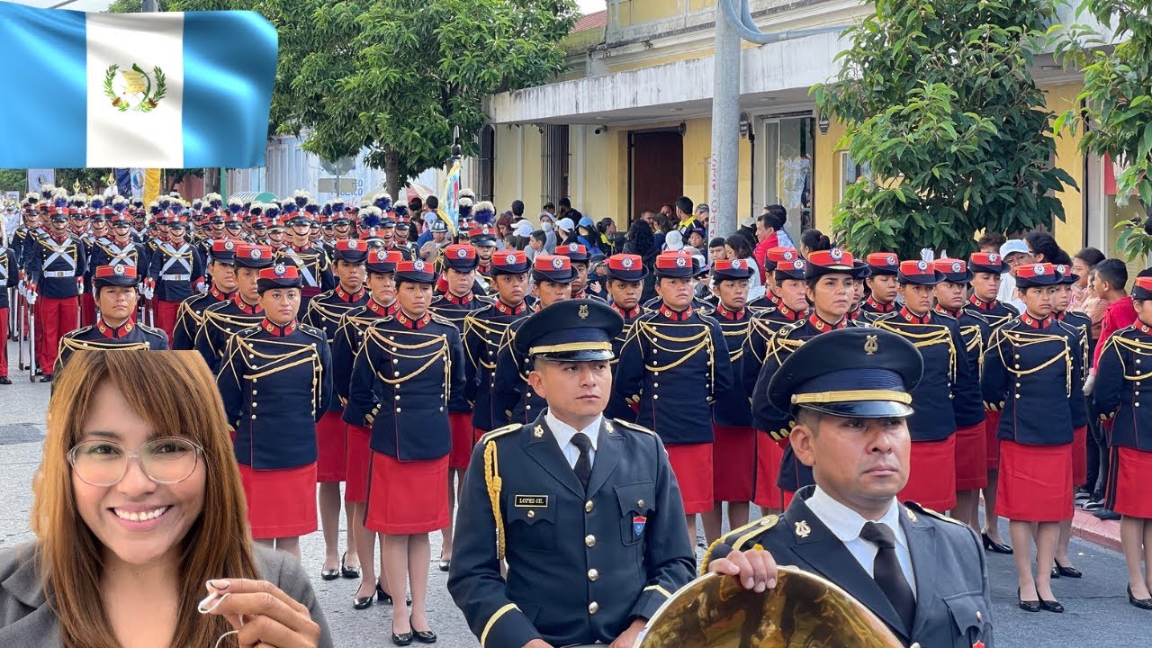 Desfile del 15 de septiembre de 2023 en ciudad de Guatemala 🇬🇹