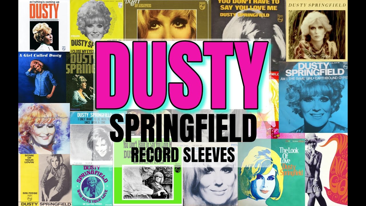DUSTY SPRINGFIELD RECORD SLEEVES 1960's-1990's