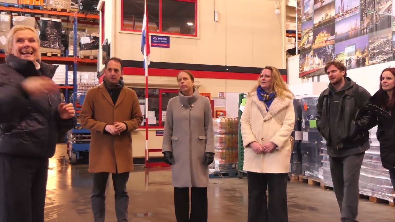 Burgemeester Carola Schouten op bezoek bij de Voedselbank Rotterdam (Februari 2026)