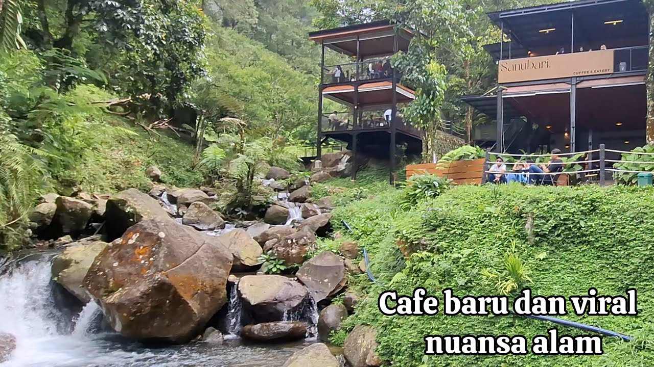 Cafe baru yang viral bernuansa alam | Sanubari  Coffee Puncak 