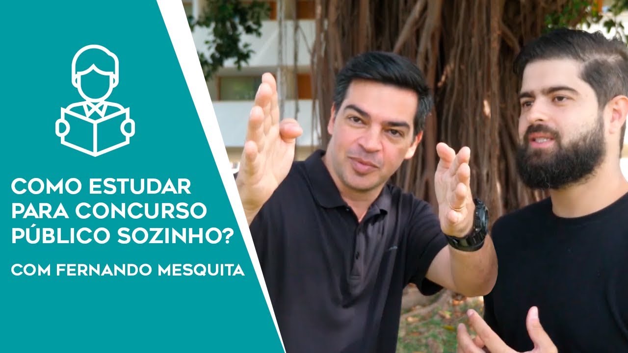 Como estudar para concurso público sozinho?