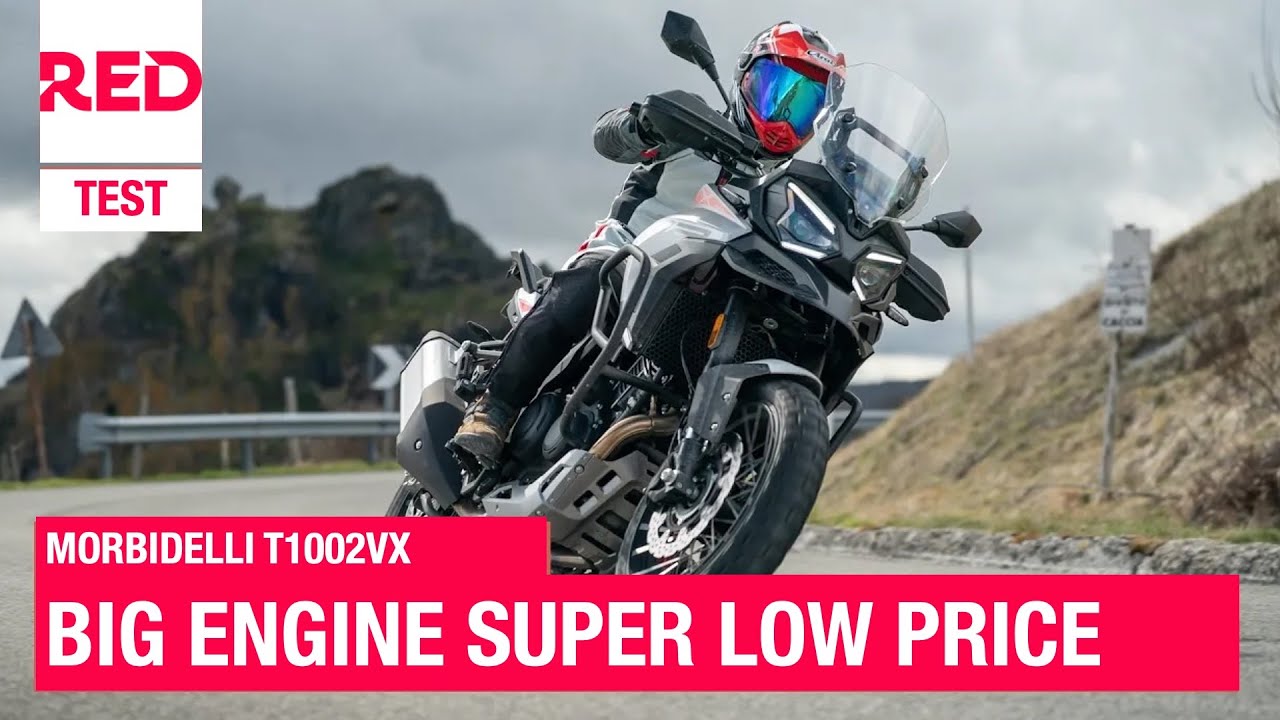 Morbidelli T1002VX - road test of the economical road enduro with V2 engine