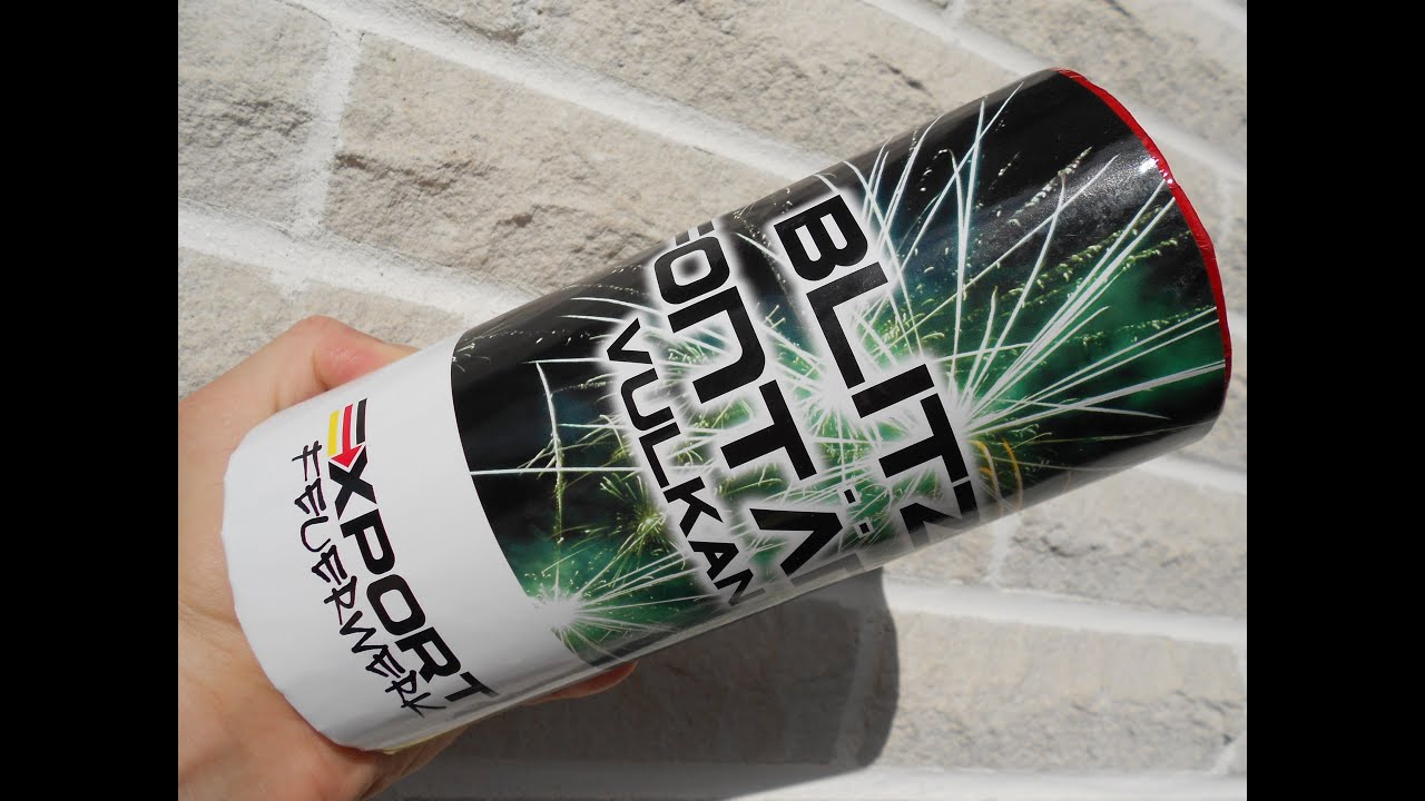 Weco Blitz Font&auml;ne Export Feuerwerk