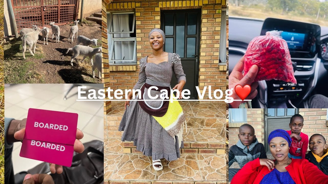 Eastern Cape Vlog PT2| First time taking a Flight| Xhosa Wife|Travel