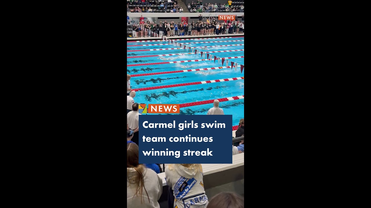 Carmel girls swim team continues winning streak