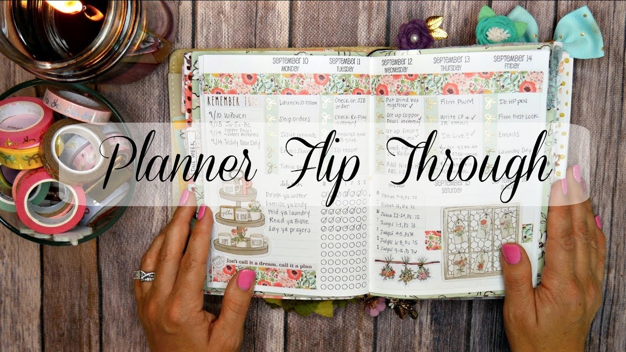 Planner Flip Through | Foxy Fix Traveler's Notebook + The Planner Society Kit | The Sensible Mama