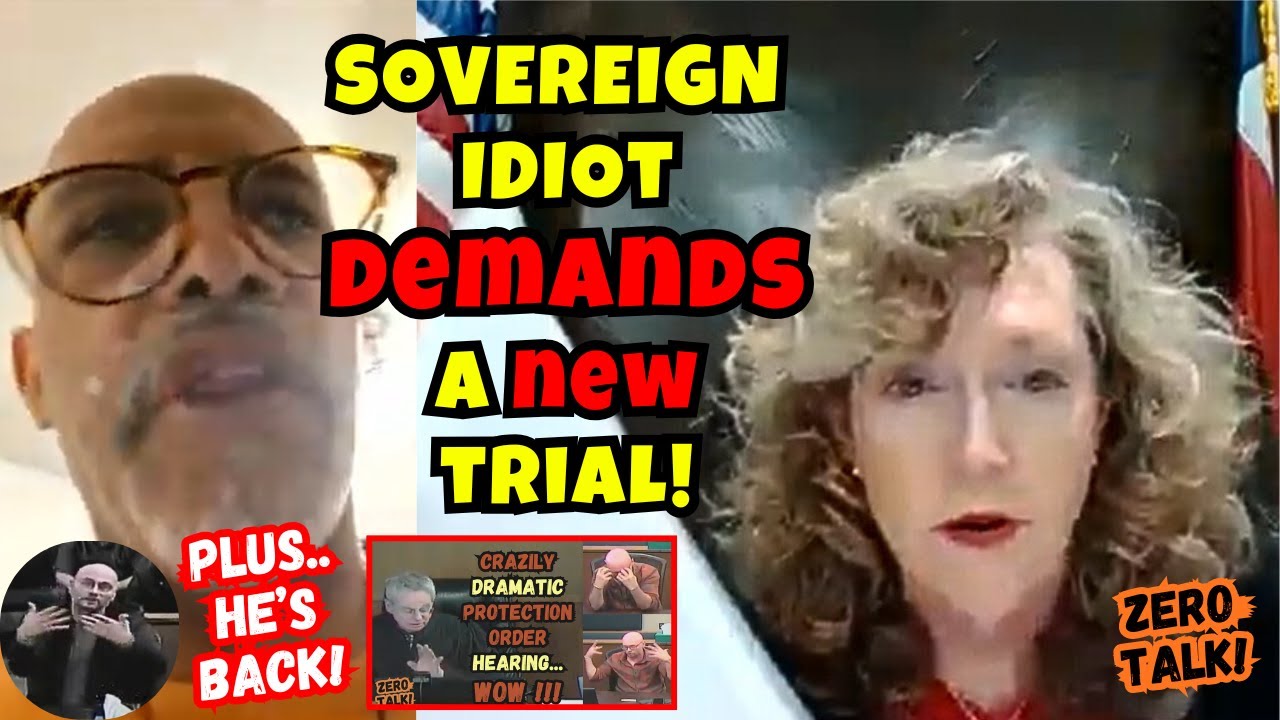 Sovereign IDIOT Appeals His Jury Conviction and DEMANDS New Jury Trial PLUS an Update on Drama PPO!