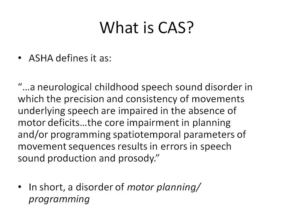 Understanding Speech Sound Disorders