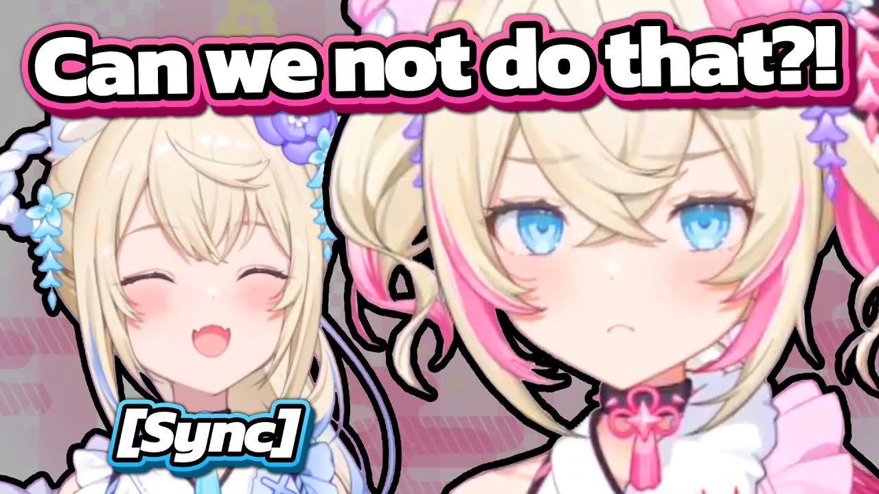 Mococo is tired of being in sync with Fuwawa all the time