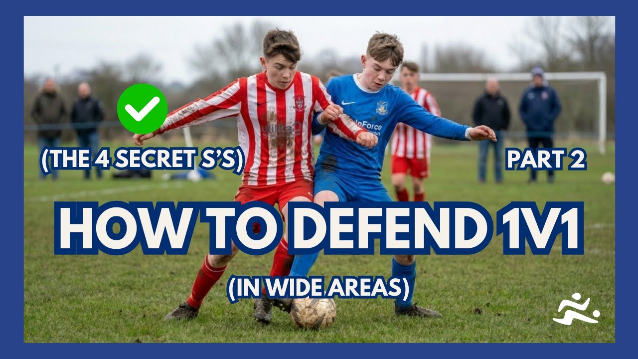 How to Defend 1v1 in football (in Wide Areas) | Part 2
