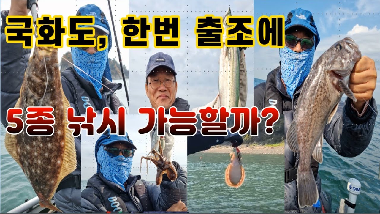 국화도_5종낚시 가능할까_쭈꾸미-갑오징어-우럭-광어-삼치_바루추_바다루어추억