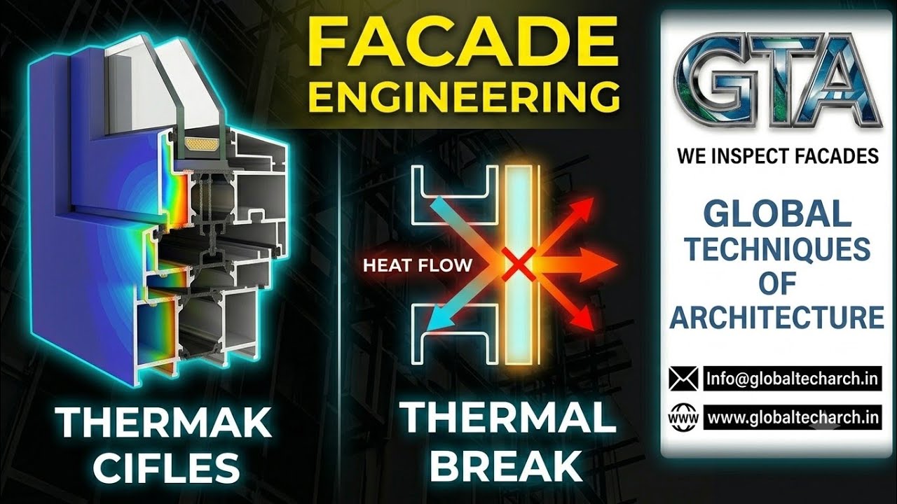 Thermal Break Profiles | Thermal Break Principle | Facade Engineering | Gaurav Tiwari | GTA