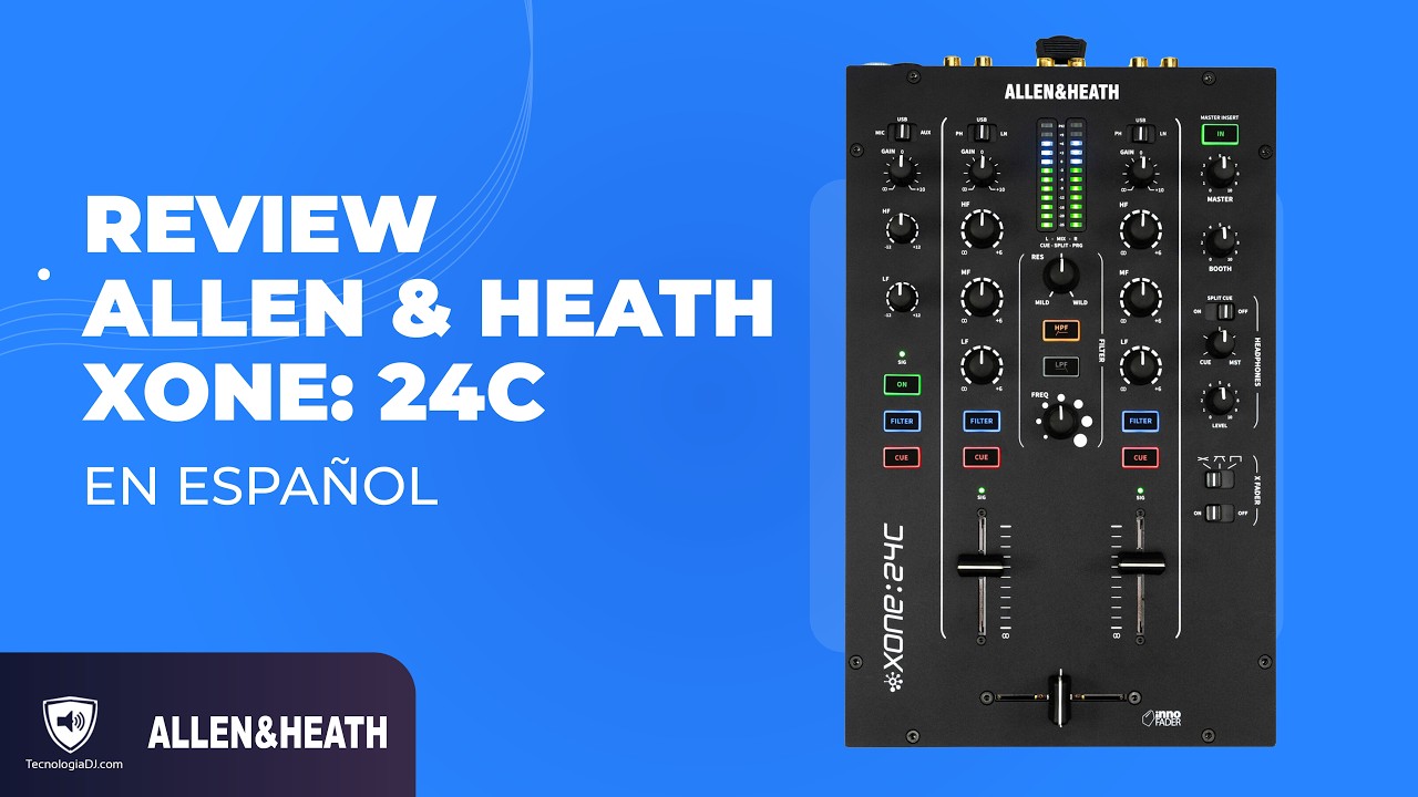 Review Allen & Heath Xone: 24C espa&ntilde;ol