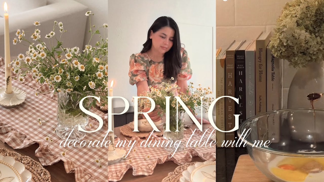 SPRING DECOR🪴🪿|  spring home refresh | new egohome mattress!