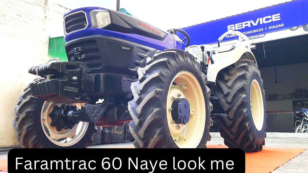 New 4 by 4 Tractor फार्मट्रैक 60 नए अवतार में। Faramtrac Latest 4x4 Tractor