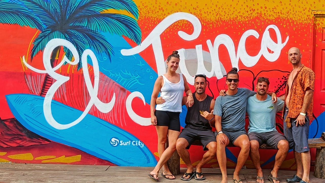 El salvador 2023 Surf en El Sunzal y en El Cuco