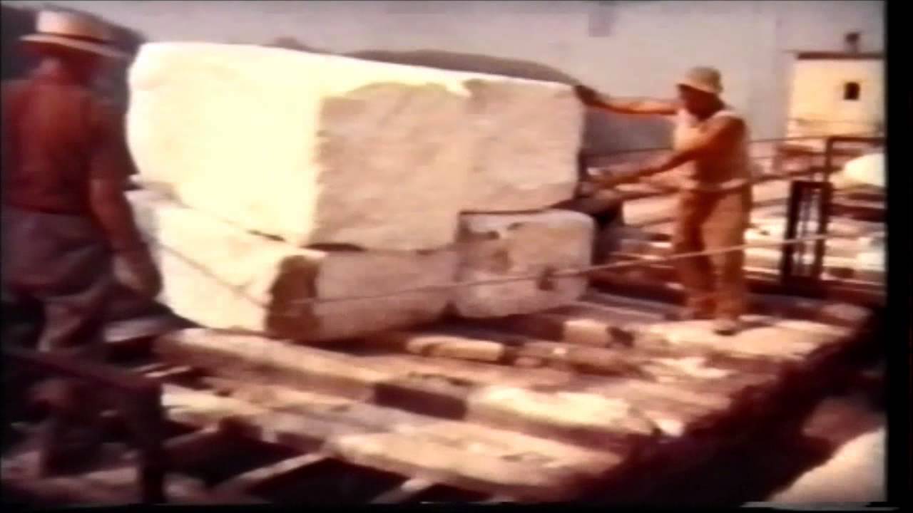 Il lavoro alle cave ai tempi della Marmifera