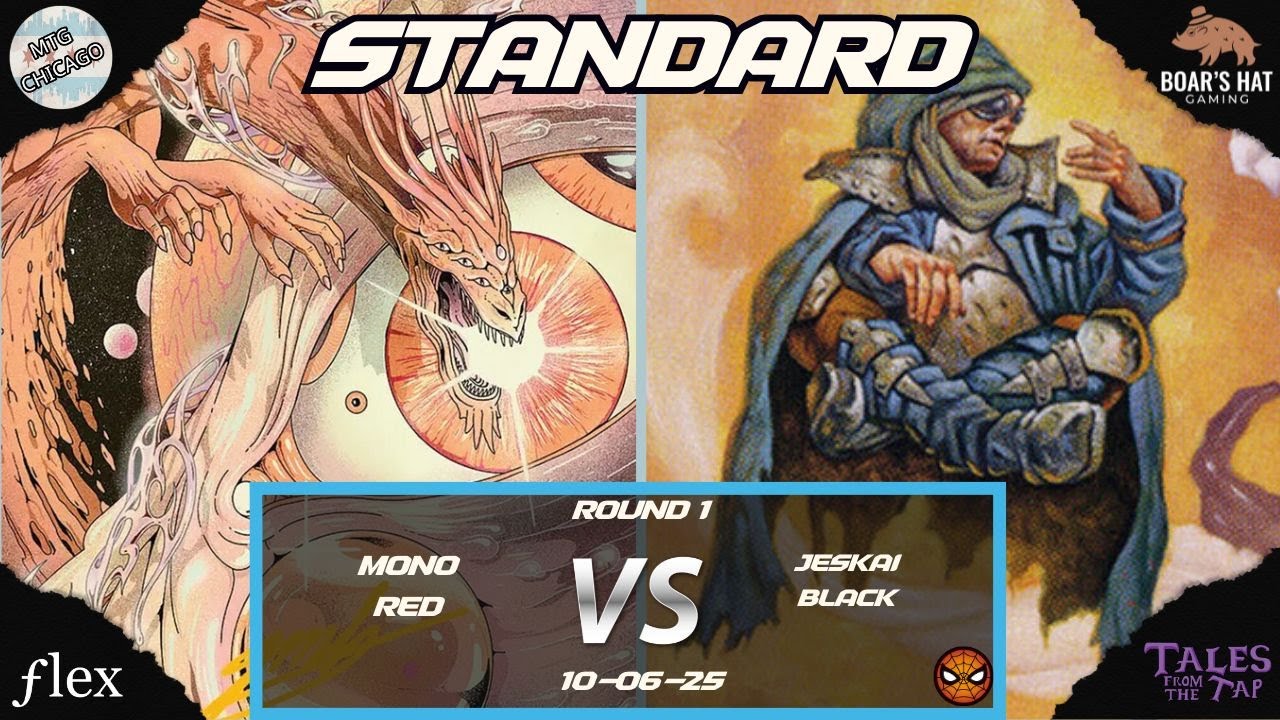 Jeskai Black VS Mono Red [RCQ Standard Round 1]