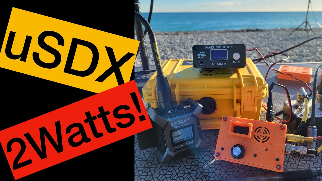 How Much Output Power Do You Really Need? uSDX Radio.